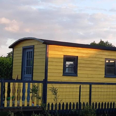 Roulotte et Jacuzzi au Domaine du Reuze Villa Winnezeele Exterior foto
